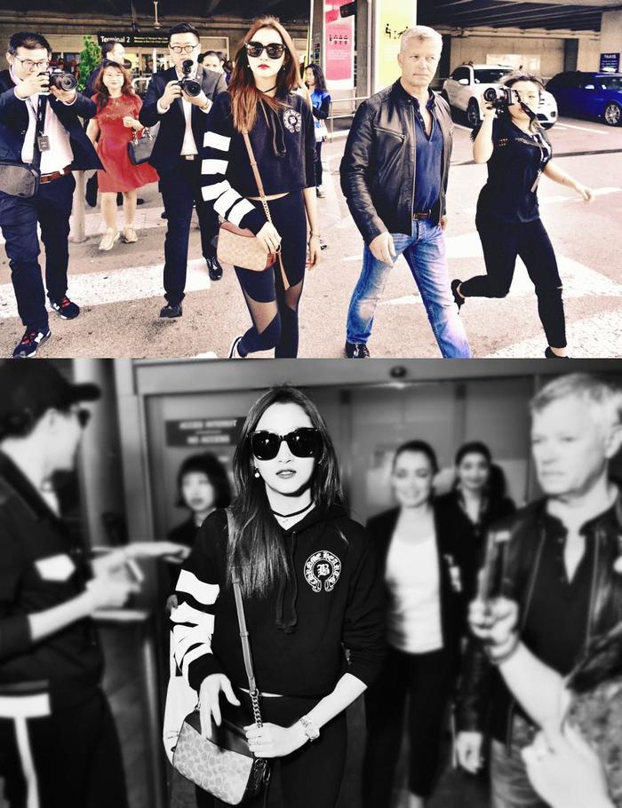 关晓彤红毯未修图真是小仙女，可却被腋下赘肉抢镜？精修都救不了