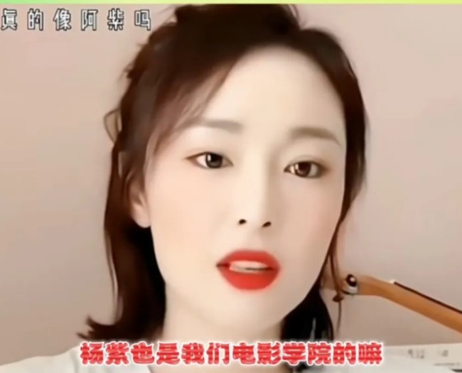 有吗?我没觉得!高叶两次回应被说像杨紫