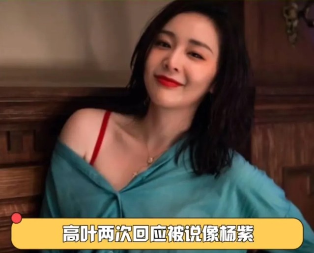 有吗?我没觉得!高叶两次回应被说像杨紫