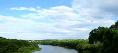 ​丁盛没有当红军之前曾当排客，他说像屹立于千军万马将军穿越波涛