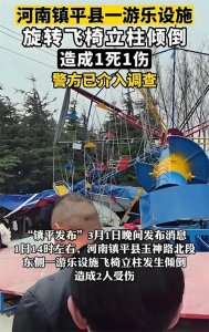 ​南阳游乐场悲剧：飞椅倾倒，生死瞬间