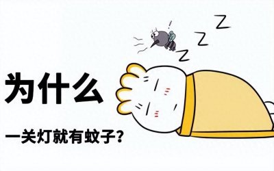 ​为什么一关灯就有蚊子嗡嗡叫，开灯就没有？没想到原因竟是如此…